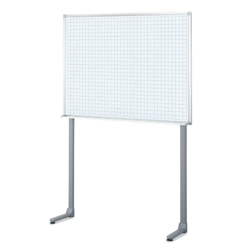 コクヨ ホワイトボード BB-L900シリーズ 片面ホワイトボード(グレー暗線) 壁面仕様 W1205×D315×H1800 BB-L934AW