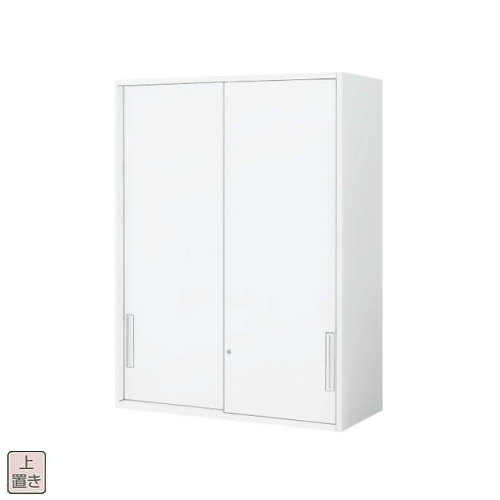 コクヨ エディア(EDIA) スタンダード 2枚引き違い 上置き書庫 W900×D450×H1185 BWU-HU269SAWNN/BWU-HU269F1NN