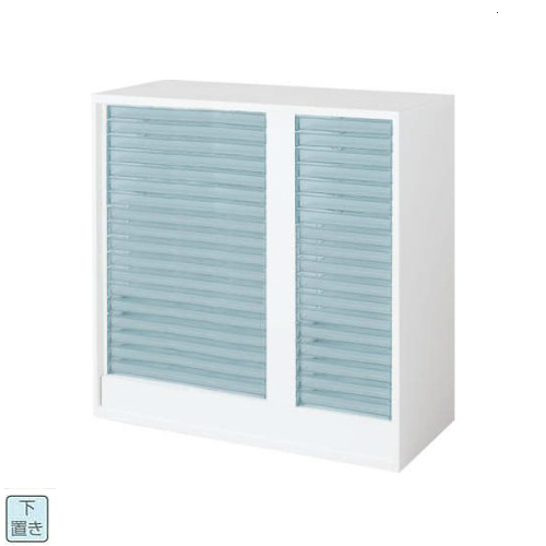 コクヨ エディア(EDIA) スタンダード トレーユニットA4浅.A3コンビ型 下置き書庫 BWU-PA1F49SAWN/BWU-PA1F49F1N