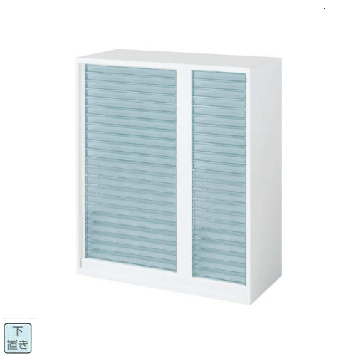 コクヨ エディア(EDIA) スタンダード トレーユニットA4浅.A3コンビ型 下置き書庫 BWU-PA1F59SAWN/BWU-PA1F59F1N