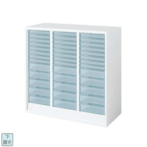 コクヨ エディア(EDIA) スタンダード トレーユニットA4浅深コンビ型 下置き書庫 BWU-PA349SAWN/BWU-PA349F1N