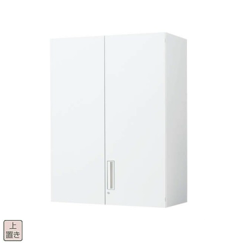 コクヨ エディア(EDIA) スタンダード 両開き扉 上置き書庫 W900×D450×H1185 BWU-SU69SAWN/BWU-SU69F1N