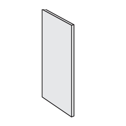 コクヨ カウンター SSシリーズ エンドパネル 車イス対応カウンター用 W858×D30×H755 COS-SW1PAW