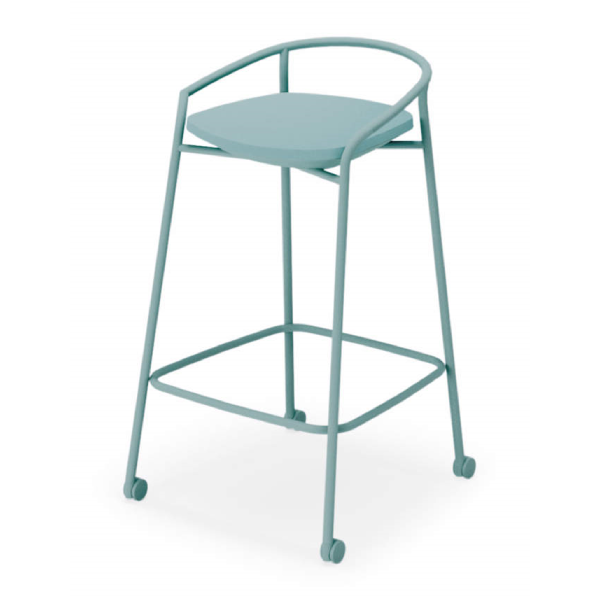 コクヨ 会議用イス(ミーティングチェア) エニーチェア(Any) ハイチェアー キャスタータイプ 肘付き K01-ZA11CU-39G2391