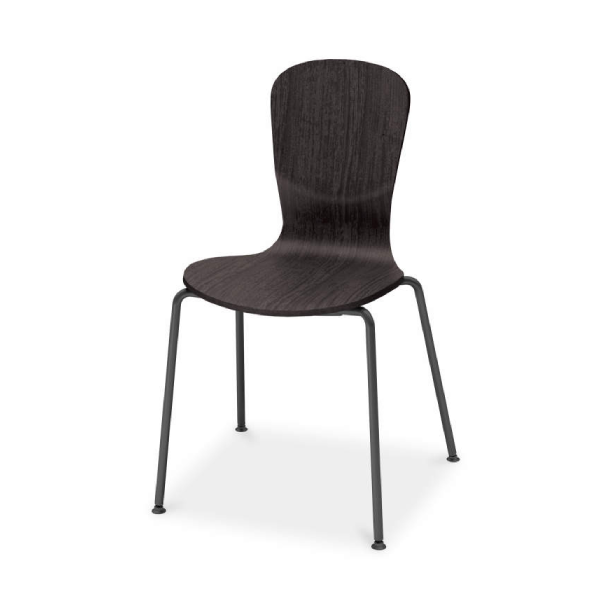 コクヨ トスチェア (Toss) スタック脚 座パットなし K24-B10X-MS9X1.png