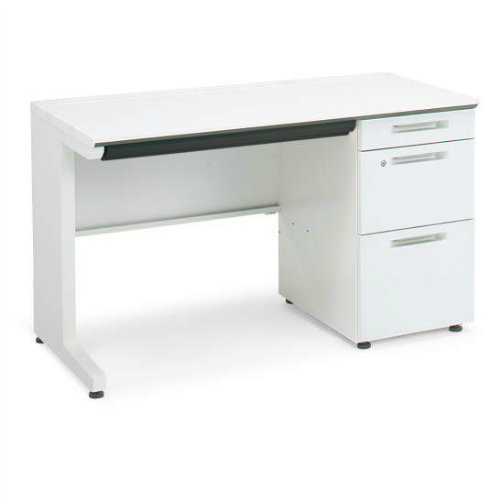 コクヨ iSデスクシステム 片袖デスク W1000×D700×H720 B4タイプ シリンダー錠 SD-ISN107LCBS