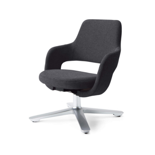 コクヨ ロビーチェアー セトル(SETTLE) アルミポリッシュ脚タイプ W695×D750×H800mm K06-P820CW