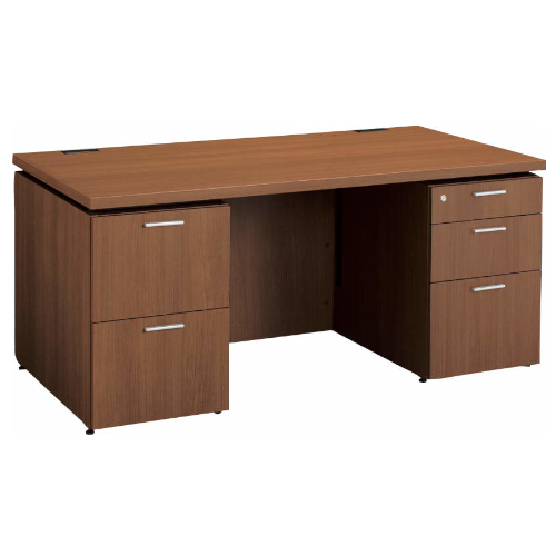 コクヨ 役員室用家具 マネージメント S370シリーズ 両袖デスク W1600×D865×H720 MG-S37D1685M55N4