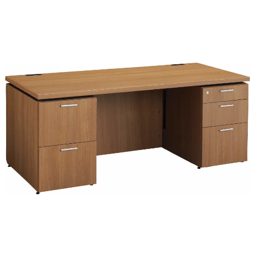 コクヨ 役員室用家具 マネージメント S370シリーズ 両袖デスク W1800×D865×H720 MG-S37D1885M53N4