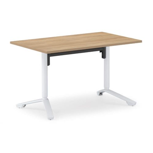 コクヨ ミーティングテーブル イニシア 昇降フラップテーブル 角型天板 スタンドード天板 W1200×D750×H720 TIN-SK1207M-WY3Y31