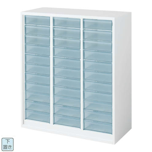 コクヨ エディア(EDIA) トレーユニットA4深型 下置き書庫 W900×D400×H1050 BWU-PA259SSAWN