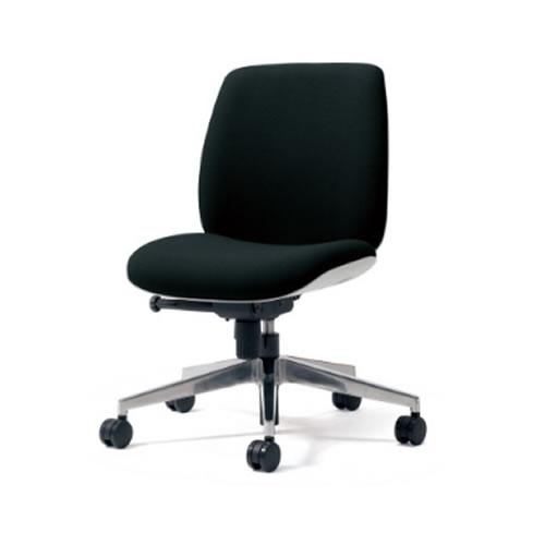 プラス ユー(U CHAIR)チェア ローバック アルミ脚 肘なし KC-UC54SEL/KC-UC64SEL