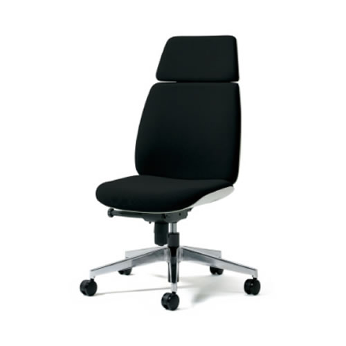 プラス ユー(U CHAIR)チェア ハイバック アルミ脚 肘なし KC-UC56SEL/KC-UC66SEL
