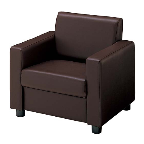 コクヨ 応接セット ベーシス アームチェアー エコPVCレザー CE-845VZ06/CE-845VZE6