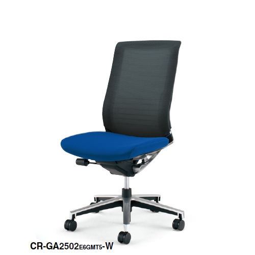 コクヨ インスパイン(INSPINE)チェア ブラックフレーム ハイバック 肘なし CR-GA2502E6