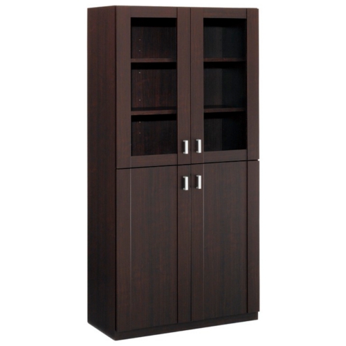 コクヨ 役員室用家具 マネージメント S350シリーズ 両開き書棚 ガラス扉 MG-S35GP1UN3