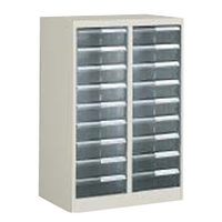 コクヨ 書類整理庫 トレーユニット トレーキャビネット 2列深型9段 W590×D400×H880 A4縦型 S-A322F1N