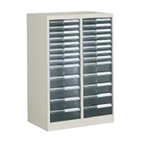 コクヨ 書類整理庫 トレーユニット トレーキャビネット 2列浅型8段・深型5段 W590×D400×H880 A4縦型 S-A332F1N