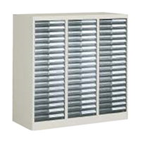 コクヨ 書類整理庫 トレーユニット トレーキャビネット 3列浅型18段 W985×D400×H880 B4縦型 S-B313F1N