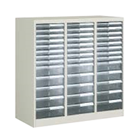 コクヨ 書類整理庫 トレーユニット トレーキャビネット 3列浅型8段・深型5段 W985×D400×H880 B4縦型 S-B333F1N