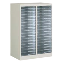 コクヨ 書類整理庫 トレーユニット オープントレータイプ　トレーキャビネット 2列18段 W660×D400×H880 B4縦型 S-WB312F1N