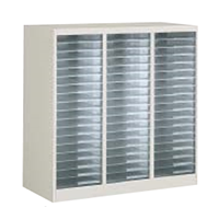 コクヨ 書類整理庫 トレーユニット オープントレータイプ　トレーキャビネット 3列18段 W984×D400×H880 B4縦型 S-WB313F1N