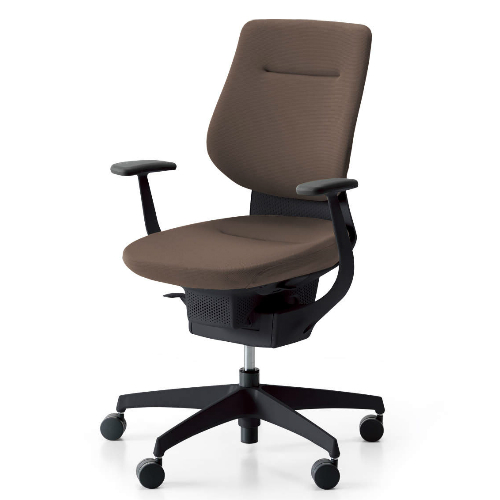 コクヨ イングチェア バーチカルタイプ　T型肘・樹脂脚ブラック　ブラックシェル W670×D650 CR-G3203E6