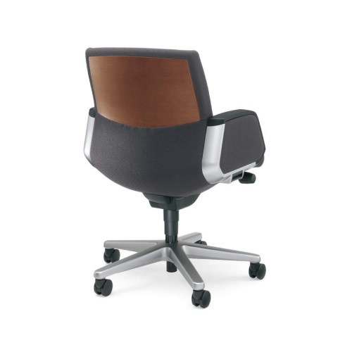 コクヨ マネージメントチェアー 320シリーズ パネル肘付きチェアー 突板タイプ/ローバック CR-G325