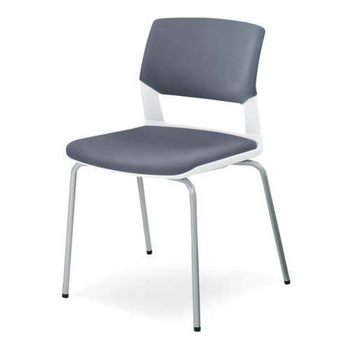 コクヨ ミーティングチェアー 会議用イス 160シリーズ 肘なしチェアー(布) 背カバータイプ/固定脚タイプ CK-160R