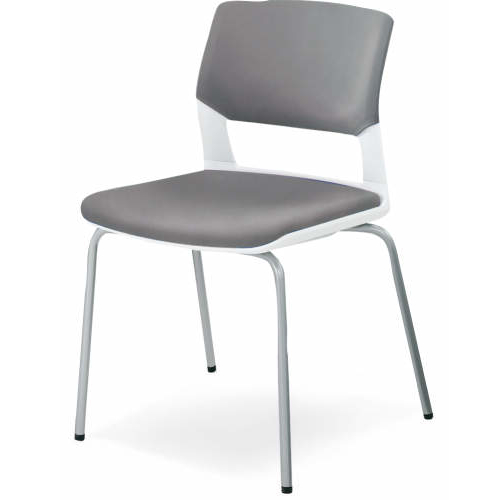 コクヨ ミーティングチェアー 会議用イス 160シリーズ 肘なしチェアー(エコPVCレザー) 背カバータイプ/固定脚タイプ CK-160R