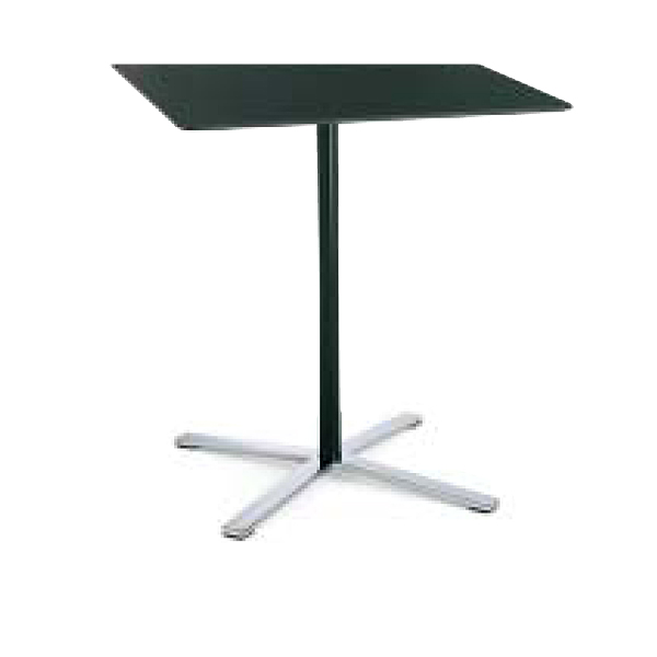 ウィルクハーン ミーティングテーブル Aline. エーライン 角形テーブル 天板ブラック XWH-2352BKBK