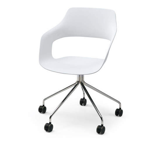 ウィルクハーン 222レンジ オッコ 肘付きチェアー キャスタータイプ XWH-22240