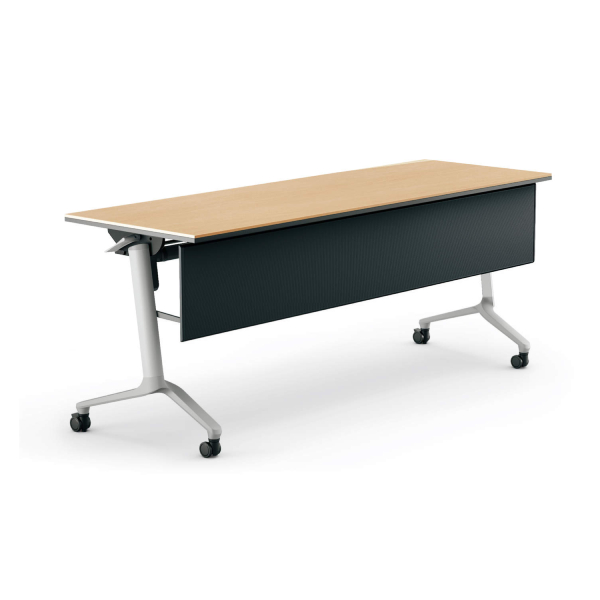 コクヨ コンフェスト フラップテーブル 天板フラップ式 シンプルタイプ/パネル付き/棚なし KT-P1301L