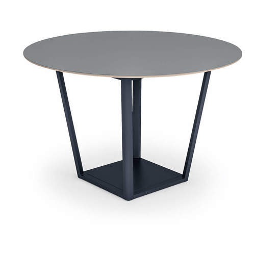 コクヨ ミーティングテーブル リージョン(Region) ボックス脚 円形テーブル/ミドルテーブル/リノリウム天板 LT-RGC12M