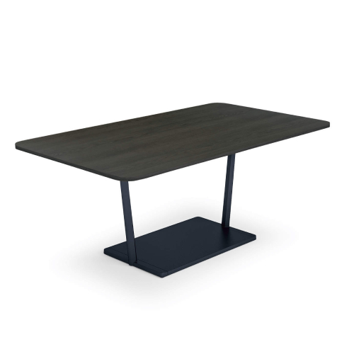 コクヨ ミーティングテーブル リージョン(Region) T字脚 角形テーブル/ミドルローテーブル/メラミン天板 LT-RG169ML