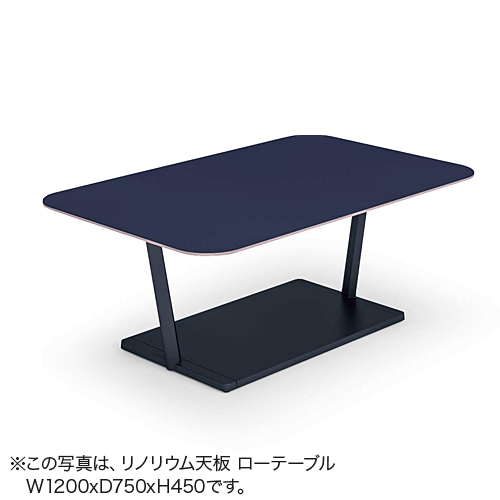 コクヨ ミーティングテーブル リージョン(Region) T字脚 角形テーブル/ローテーブル/メラミン天板 LT-RG127L