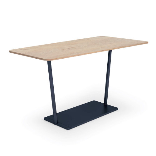 コクヨ ミーティングテーブル リージョン(Region) T字脚 台形テーブル/ミドルハイテーブル/メラミン天板 LT-RGD189MH