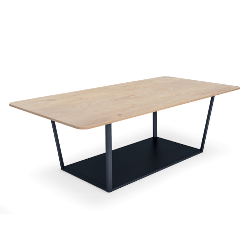 コクヨ ミーティングテーブル リージョン(Region) ボックス脚 角形テーブル/ミドルテーブル/メラミン天板 LT-RG2412M