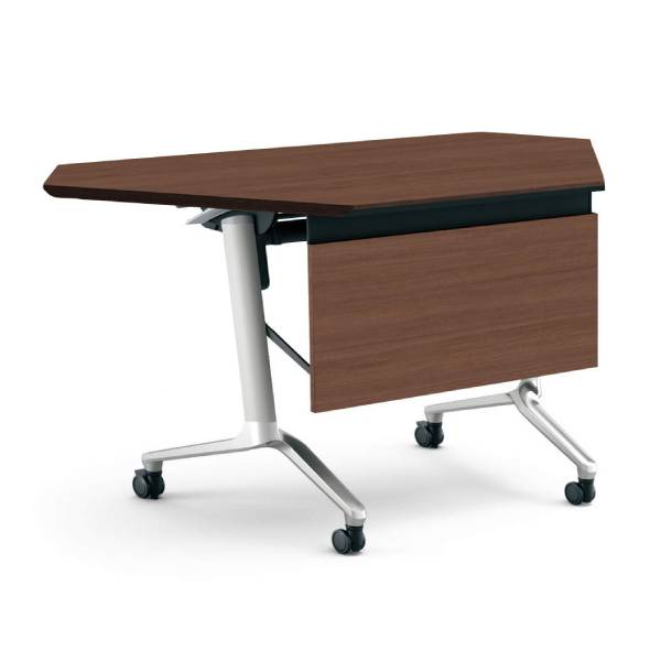 コクヨ コンフェスト フラップテーブル 天板フラップ式 ハイスペックタイプ/パネル付コーナータイプ/棚付き KT-PSC1301H