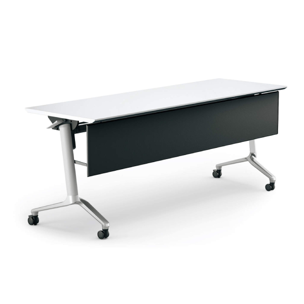 コクヨ コンフェスト フラップテーブル 天板フラップ式 スタンダードタイプ/パネル付き/棚なし KT-P1301M