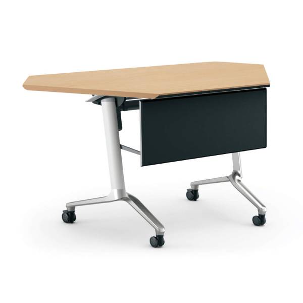 コクヨ コンフェスト フラップテーブル 天板フラップ式 スタンダードタイプ/パネル付きコーナータイプ/棚なし KT-PC1301M