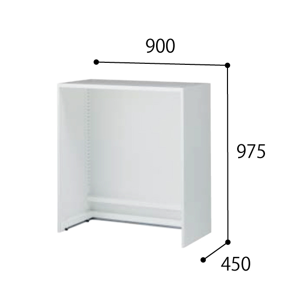 コクヨ スタッフステーション エディア EDIA メディカル 多目的ドック 下置き BWU-HPXD49SAWN