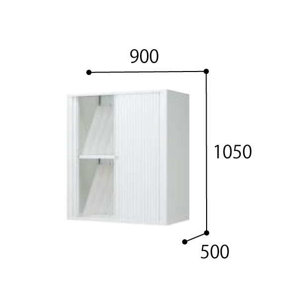 コクヨ スタッフステーション エディア メディカル レントゲンフィルム収納・シャッター（半切判縦置） 上/下置共用 BWU-HPRHSH59DSAWN