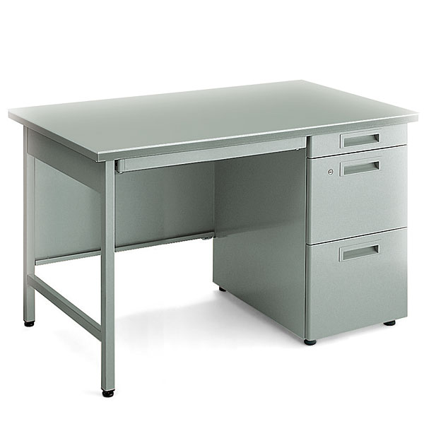 コクヨ KOKUYO 事務用デスクSR型 H700タイプ 片袖デスク 3段側面パネル