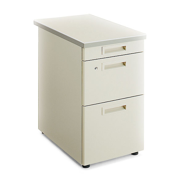 コクヨ 事務用デスクSR型H700タイプ 脇デスク 3段（B4タイプ） F1 SD-SR47E3F11NN