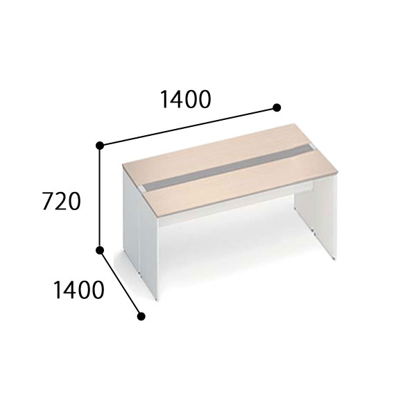 コクヨ ワークヴィスタ＋ 両面タイプ D700 配線カバー 開閉式 DWV-WD1414