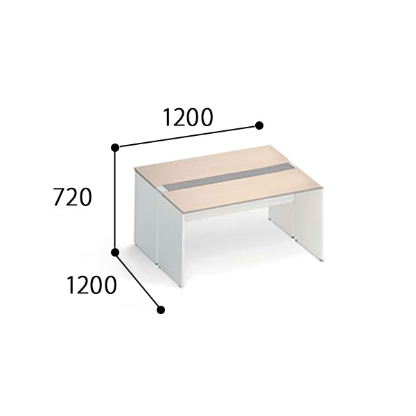 コクヨ ワークヴィスタ＋ 両面タイプ D600 配線カバー 開閉式 DWV-WD1212