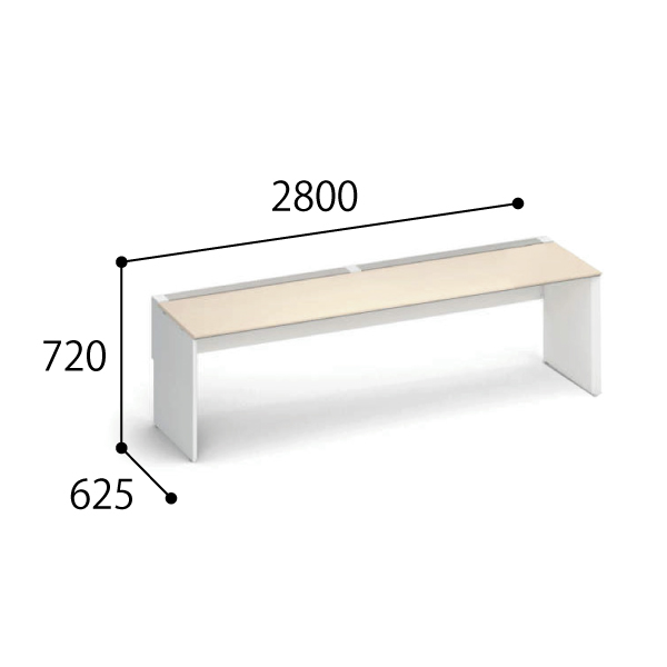 コクヨ ワークヴィスタ＋ 片面タイプ D600 配線カバー 開閉式 DWV-WD2806