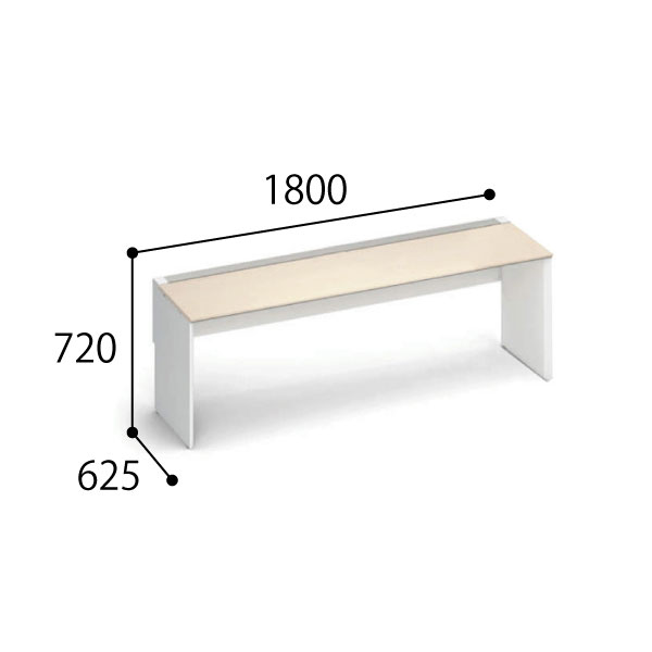 コクヨ ワークヴィスタ＋ 片面タイプ D600 配線カバー 開閉式 DWV-WD1806