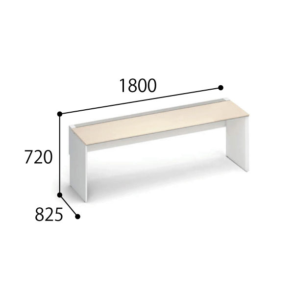 コクヨ ワークヴィスタ＋ 片面タイプ D800 配線カバー 開閉式 DWV-WD1808